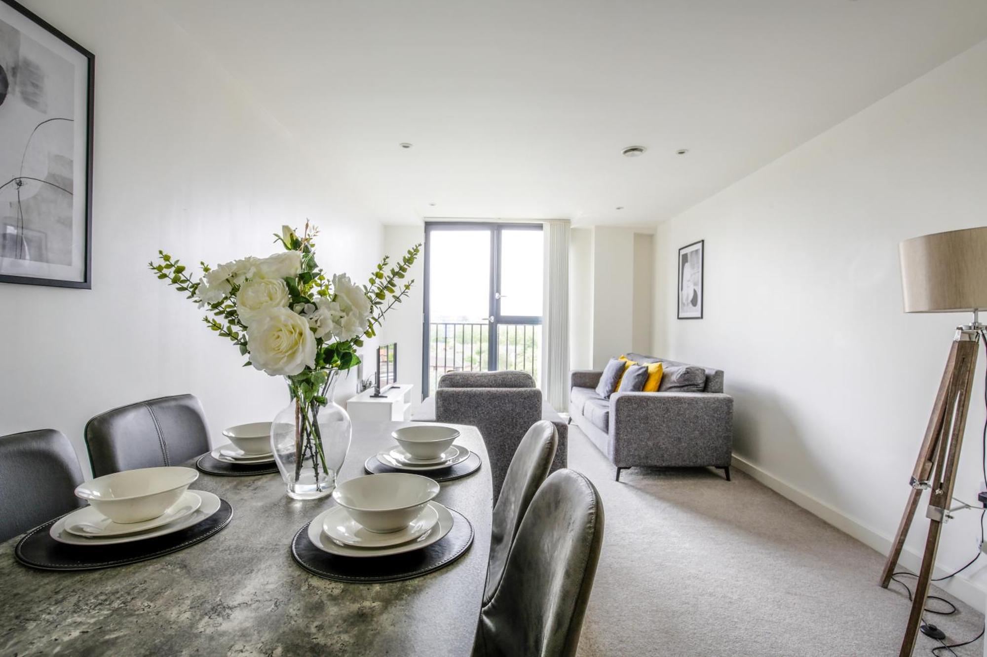 Excellent City Centre Apartment With Juliet Balcony By Bold Apartments Liverpool Bagian luar foto