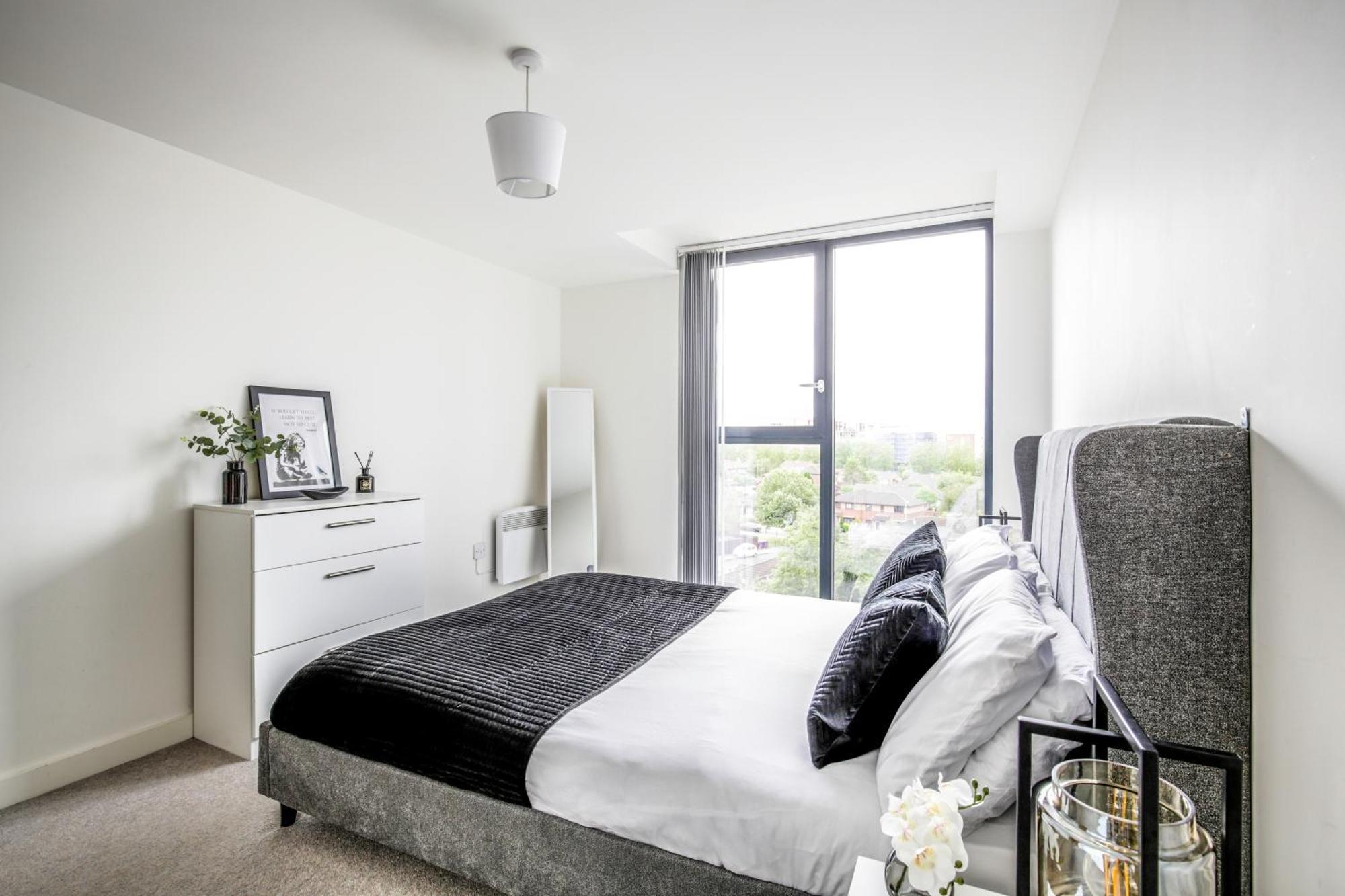 Excellent City Centre Apartment With Juliet Balcony By Bold Apartments Liverpool Bagian luar foto